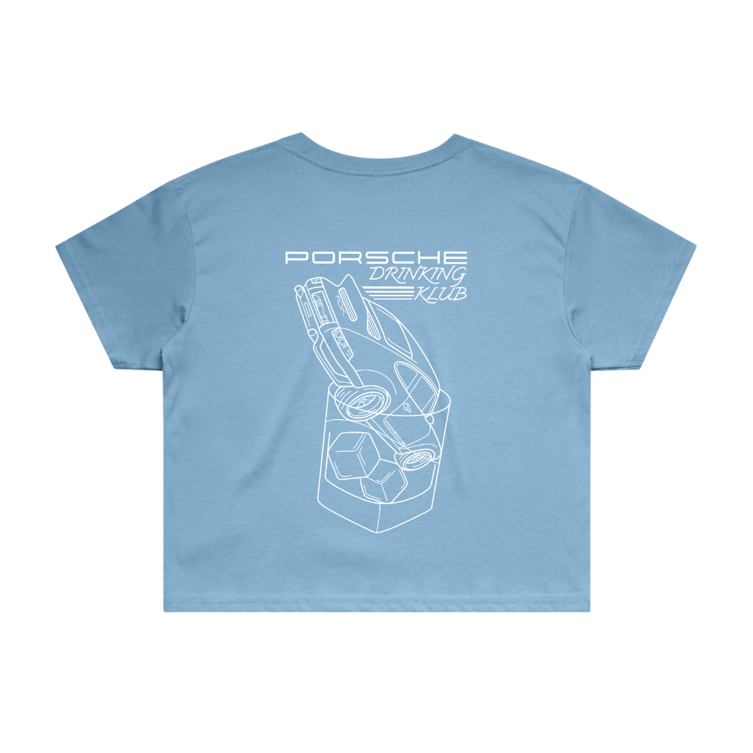 Women's PDK 01 (Wo's Crop) Carolina Blue